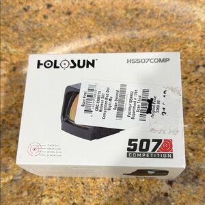 Holosun HS507COMP Black Competition Reflex Sight